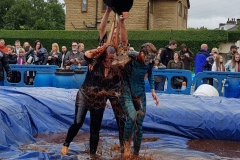 Gravy Wrestling 2018 - Bat Girl Blue dab a dee 1