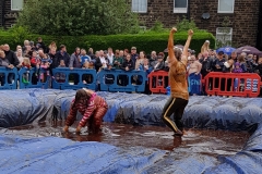 Gravy Wrestling 2018 - Cheshire cat Yorkshire Rose
