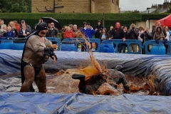 Gravy Wrestling 2018 - Fat Man and the All Black Pudding