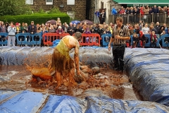 Gravy Wrestling 2018 - Gravy Hairy Fairy Mud man 7
