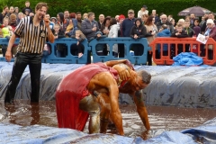 Gravy Wrestling 2018 - Luchadora golden balls