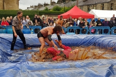 Gravy Wrestling 2018 - Mud Man Incredibly Slippy