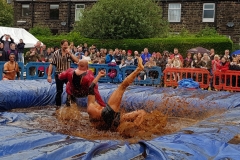 Gravy Wrestling 2018 - Mud Man Incredibly slippy 4