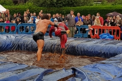 Gravy Wrestling 2018 - Mud Man & Incredibly slippy