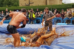 Gravy Wrestling 2018 - Mud Man and Evil Punisher 3