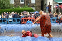 Gravy Wrestling 2018 - incredibly slippy and superdaddy
